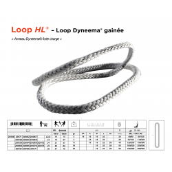 Textil-Loop Dyneema® hohe Belastung - L HL®